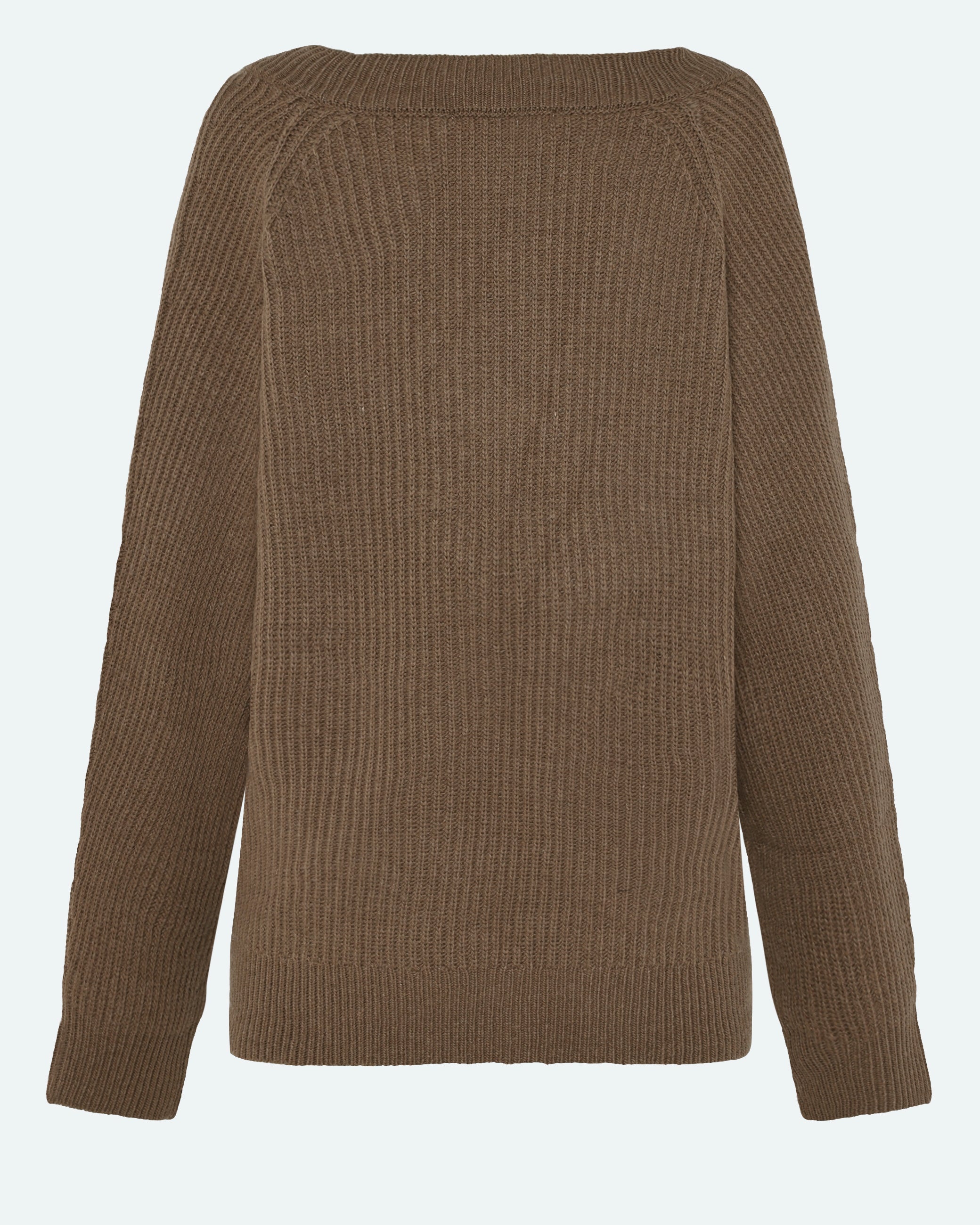 minimum female Alena knit 9954 Jumper 1815 Shitake
