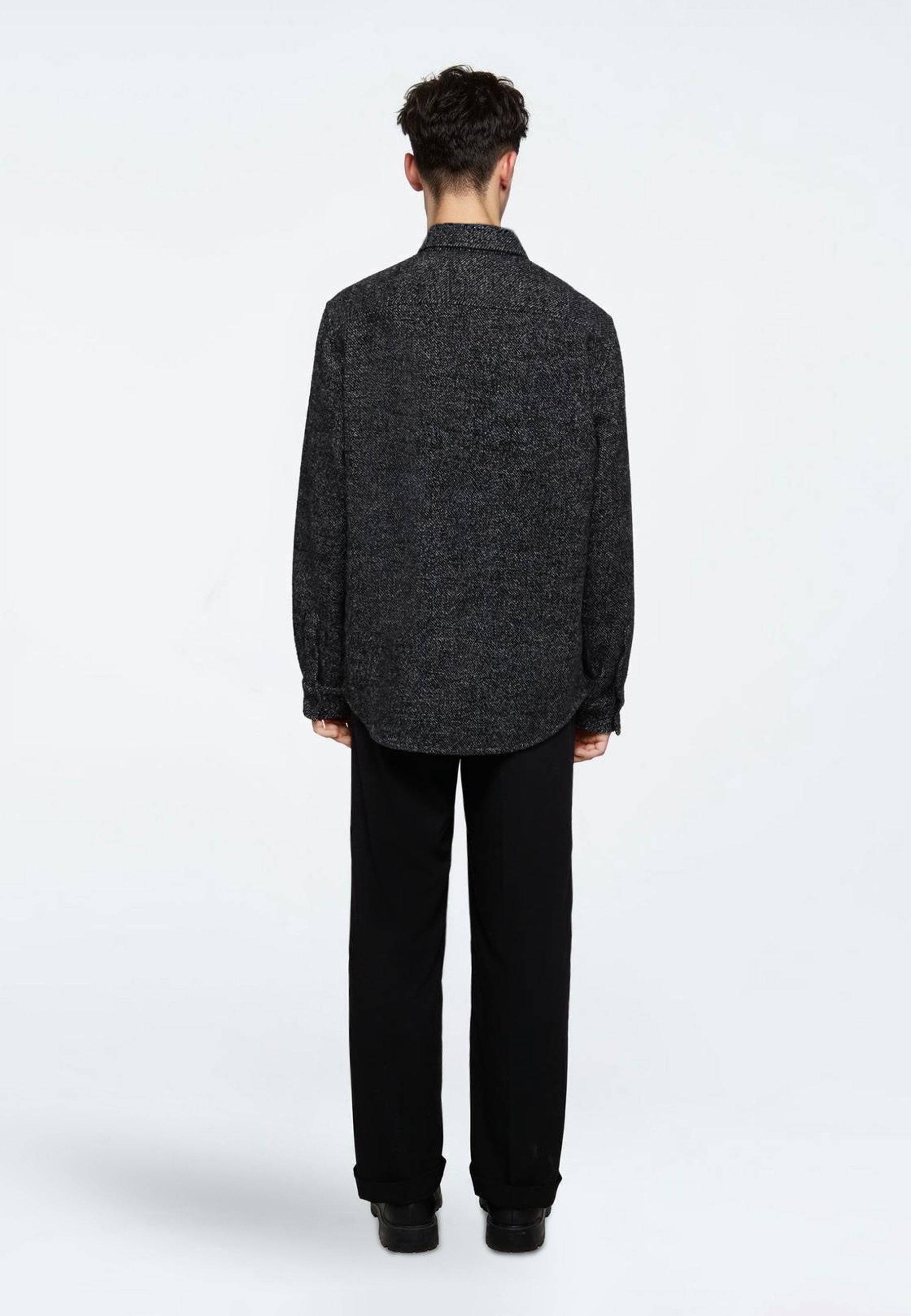 minimum male Alonso shirt 4401 Overshirt 999 Black