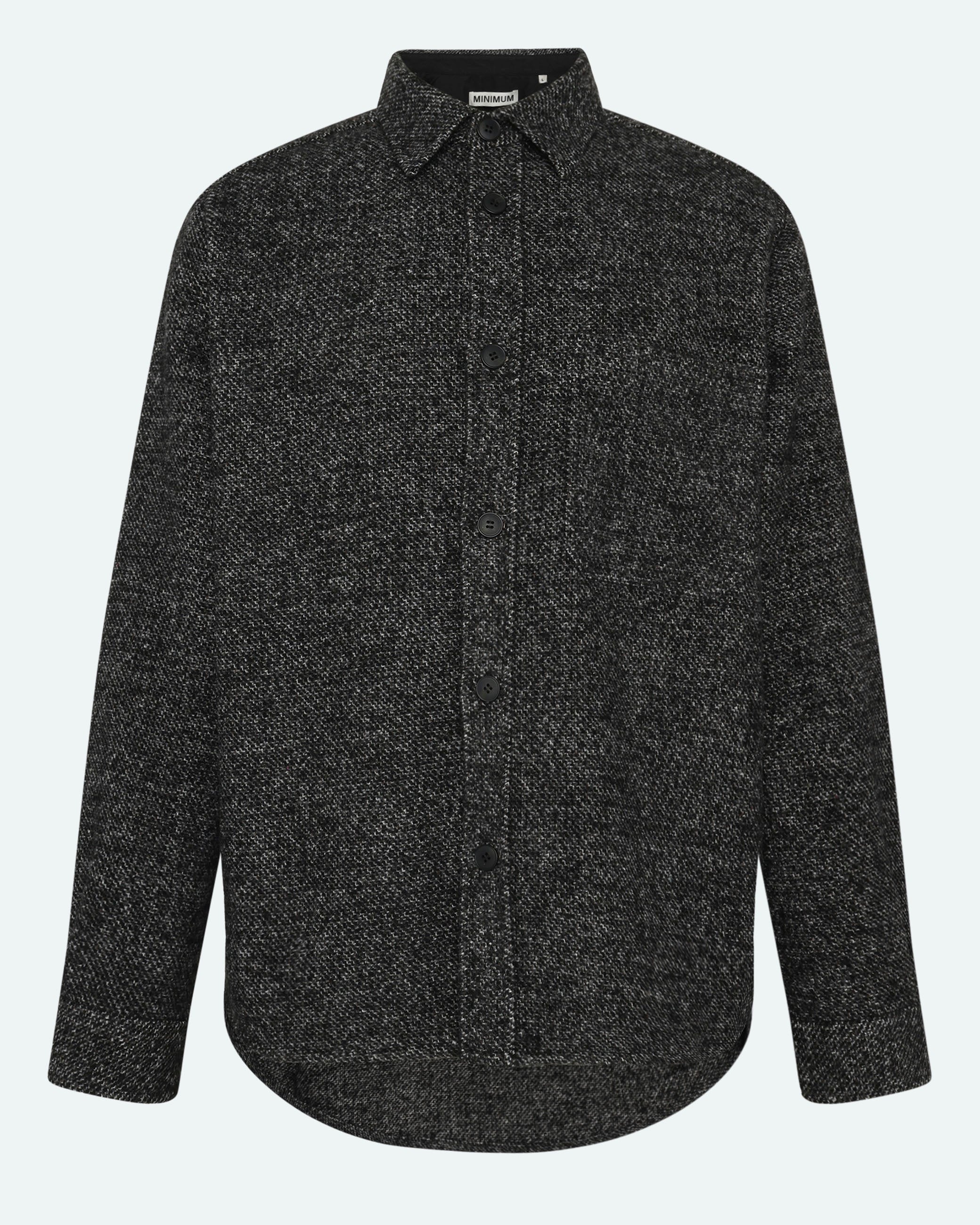 minimum male Alonso shirt 4401 Overshirt 999 Black