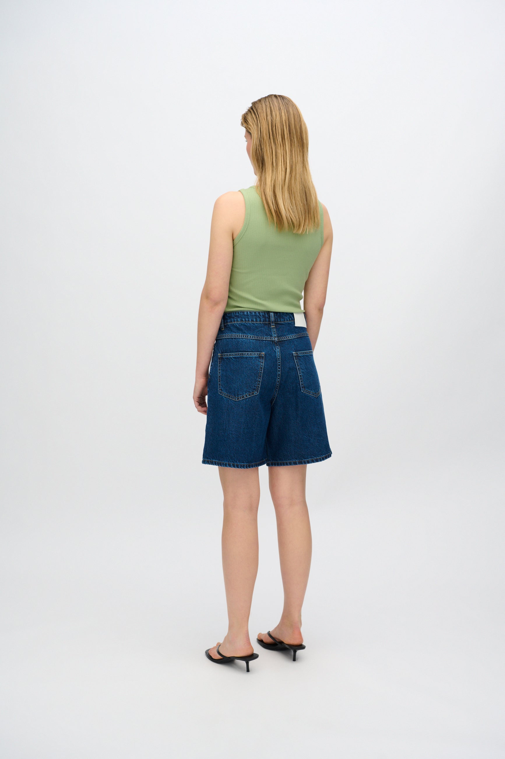 minimum female Alva denim shorts 4181 Shorts 1002 Medium Blue