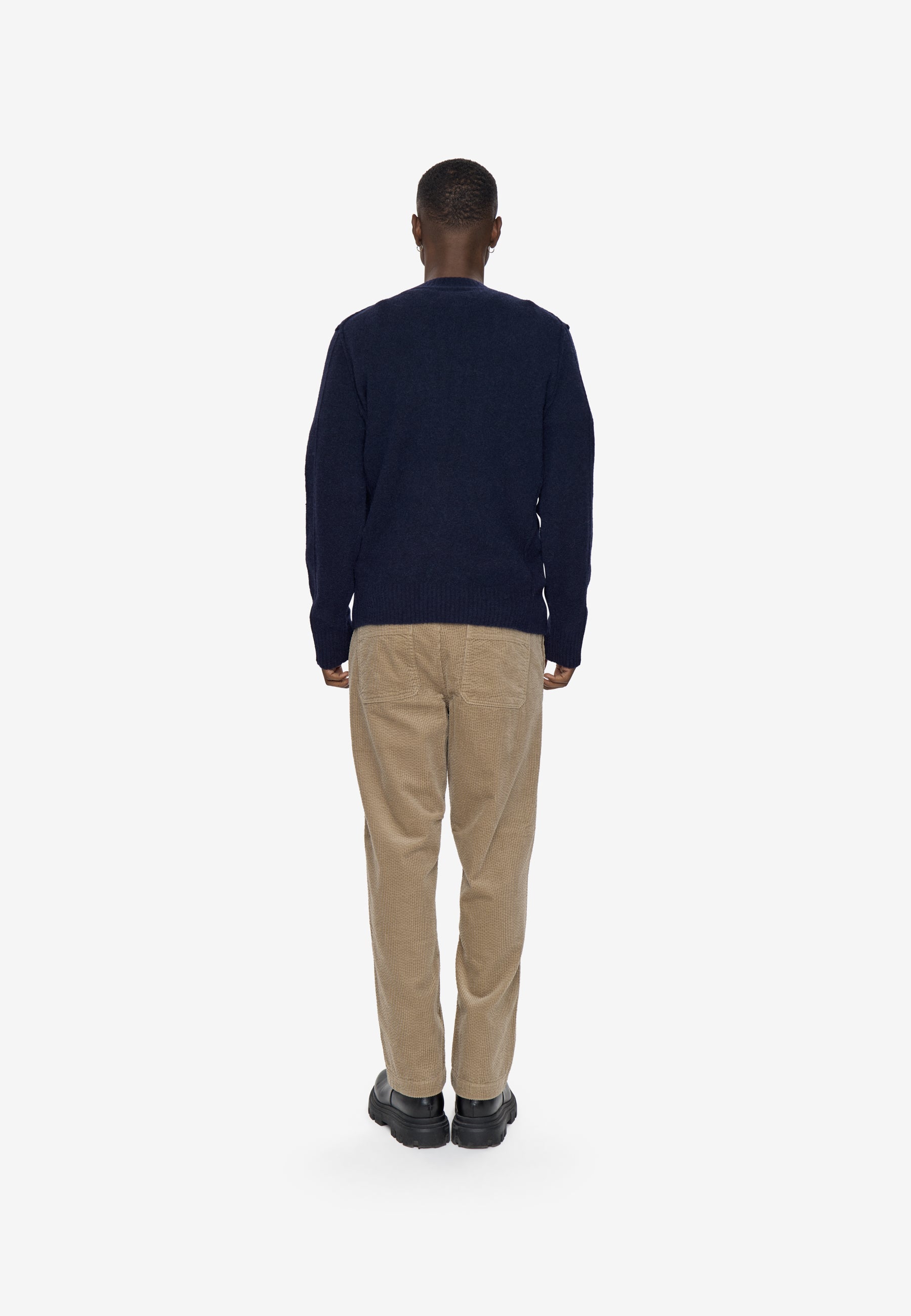 minimum male Chuck knit sweater 4491 Jumper 4148 Victoria Blue