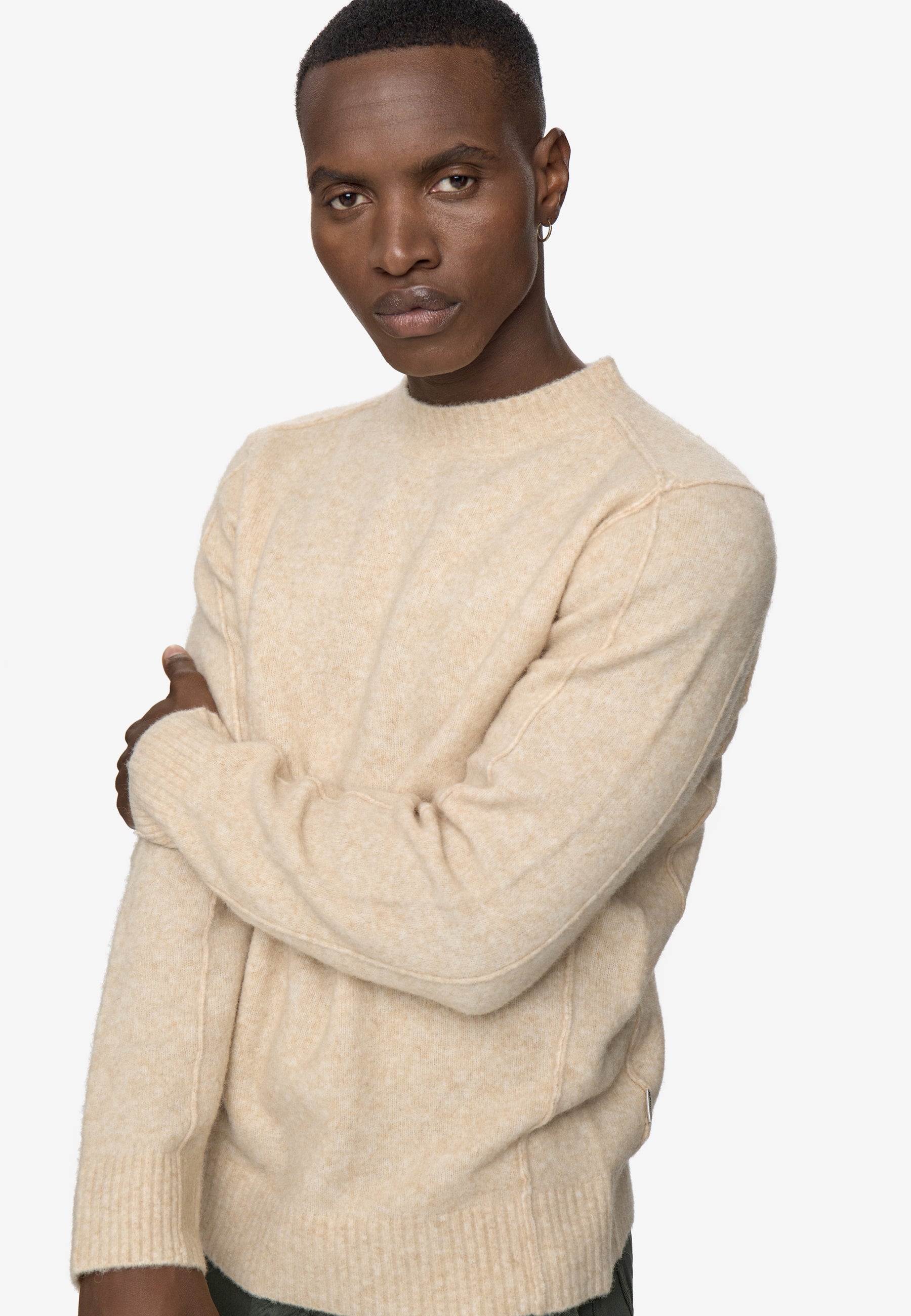 minimum male Chuck knit sweater 4491 Jumper 5202 Turtledove