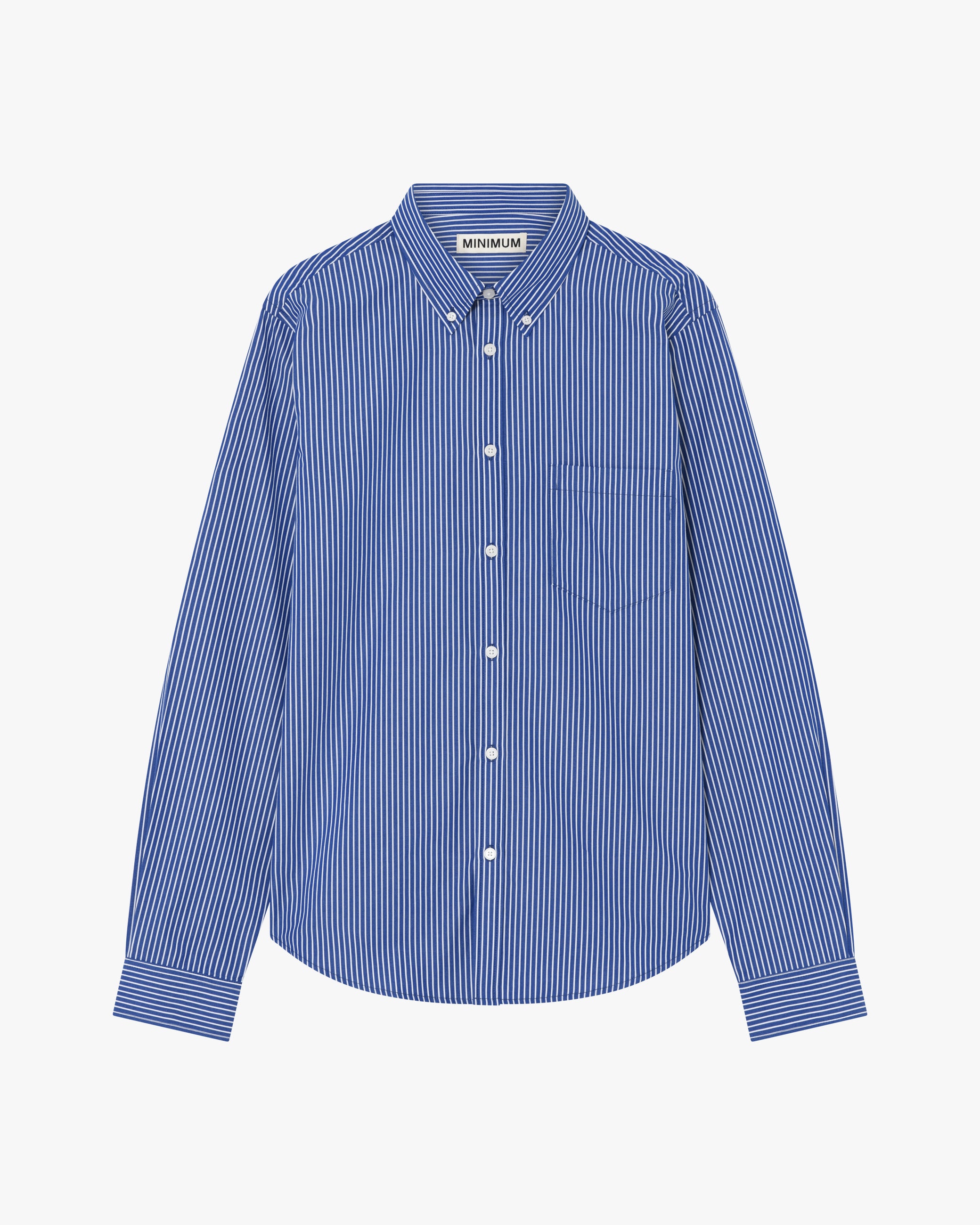 minimum male Colt Shirt 4509 Long Sleeved Shirt 4148 Victoria Blue