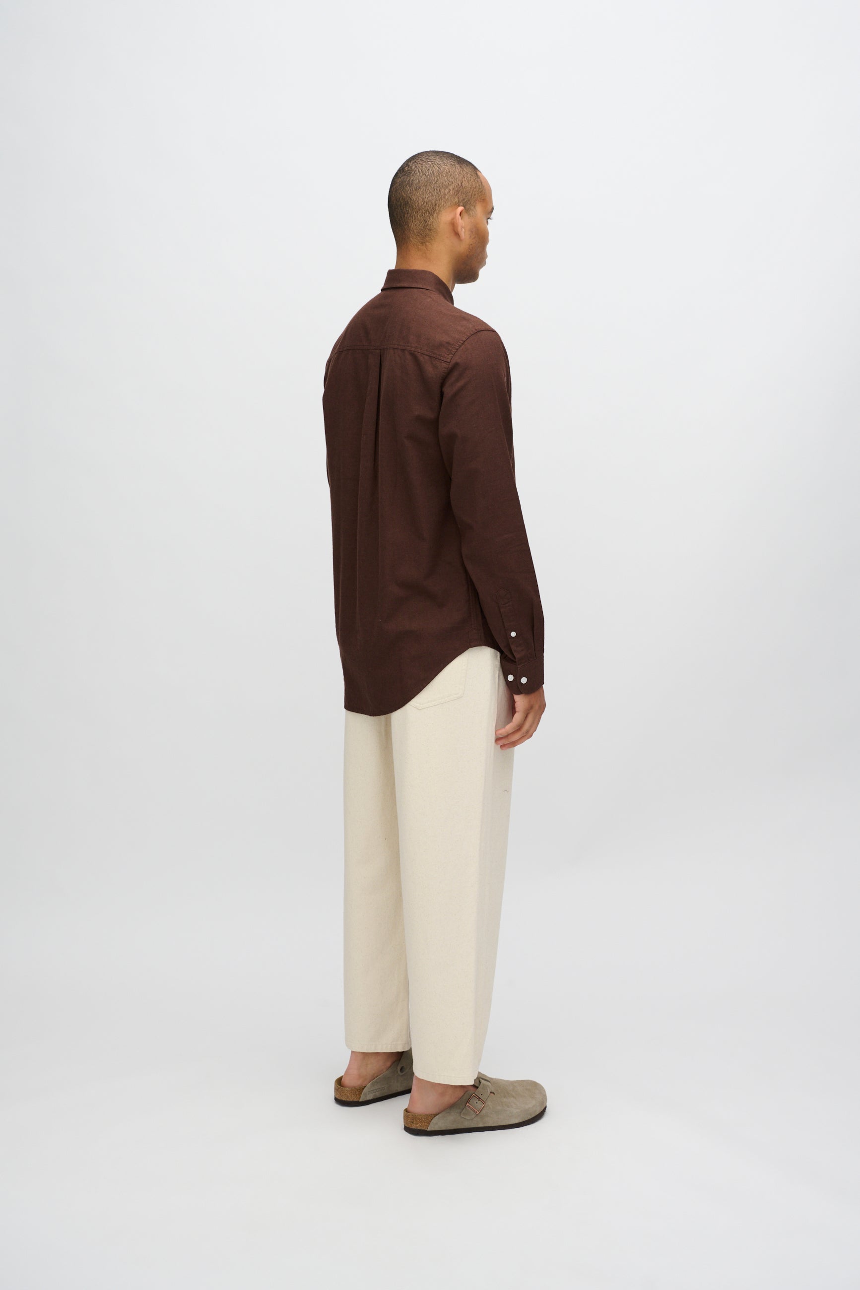 minimum male Colt long sleeved reg shirt 0063 Long Sleeved Shirt 1910 French Roast