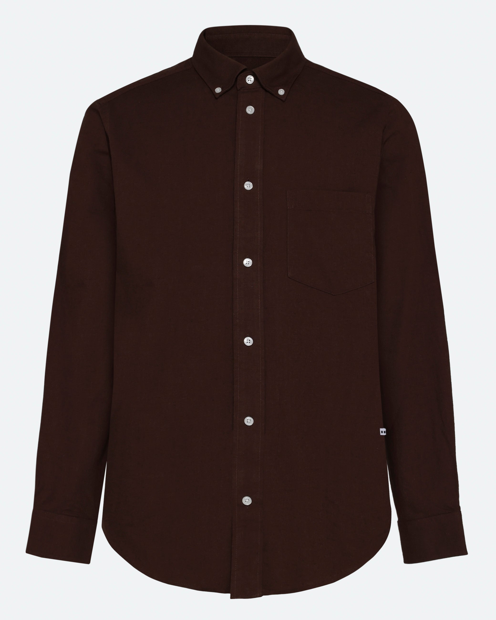minimum male Colt long sleeved reg shirt 0063 Long Sleeved Shirt 1910 French Roast