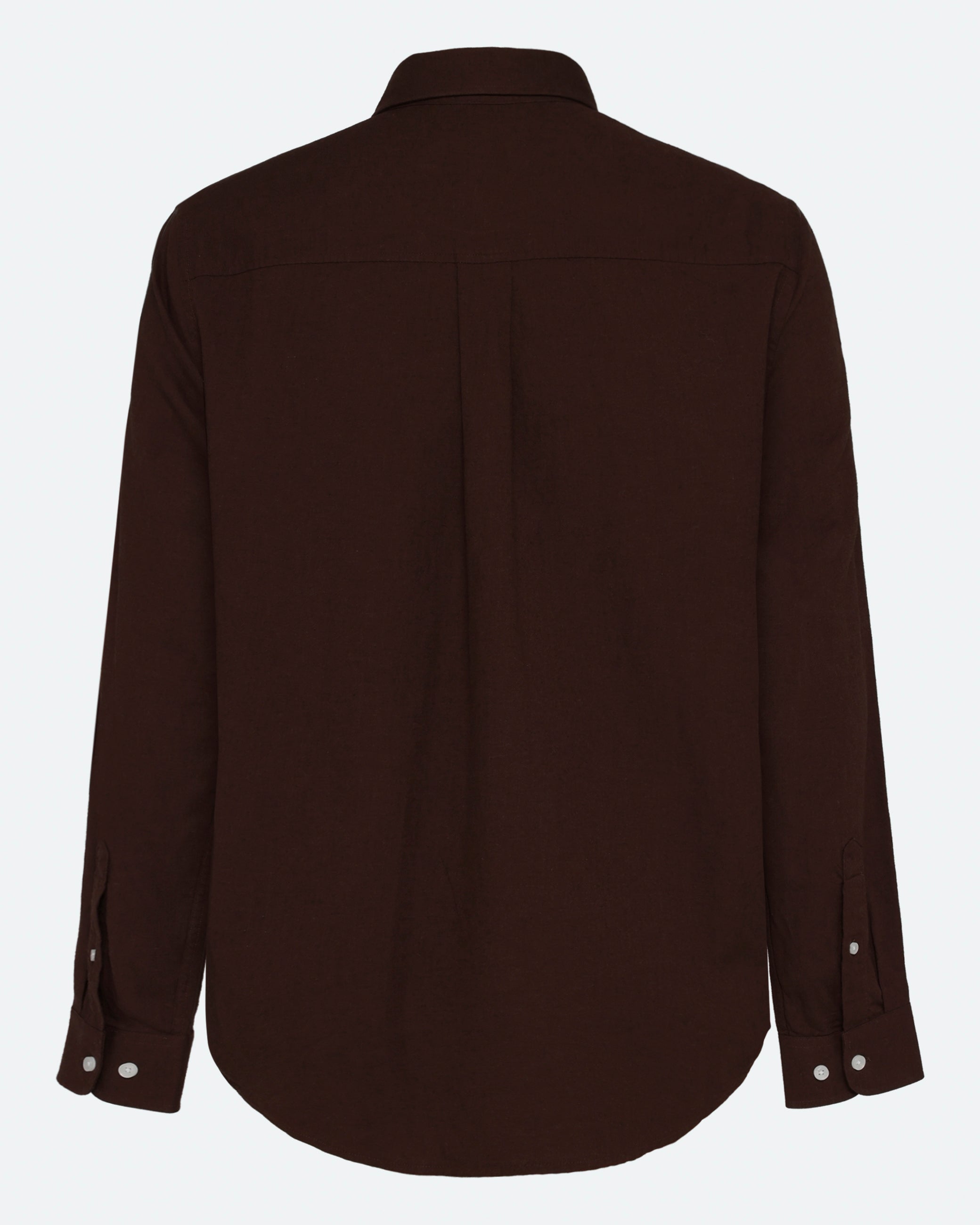minimum male Colt long sleeved reg shirt 0063 Long Sleeved Shirt 1910 French Roast