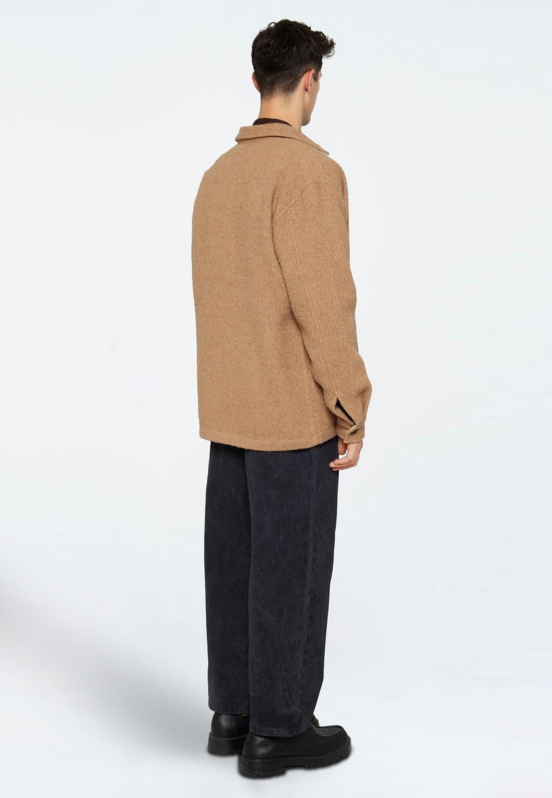 minimum male Darius Overshirt 4402 Overshirt 1144 Oak Buff