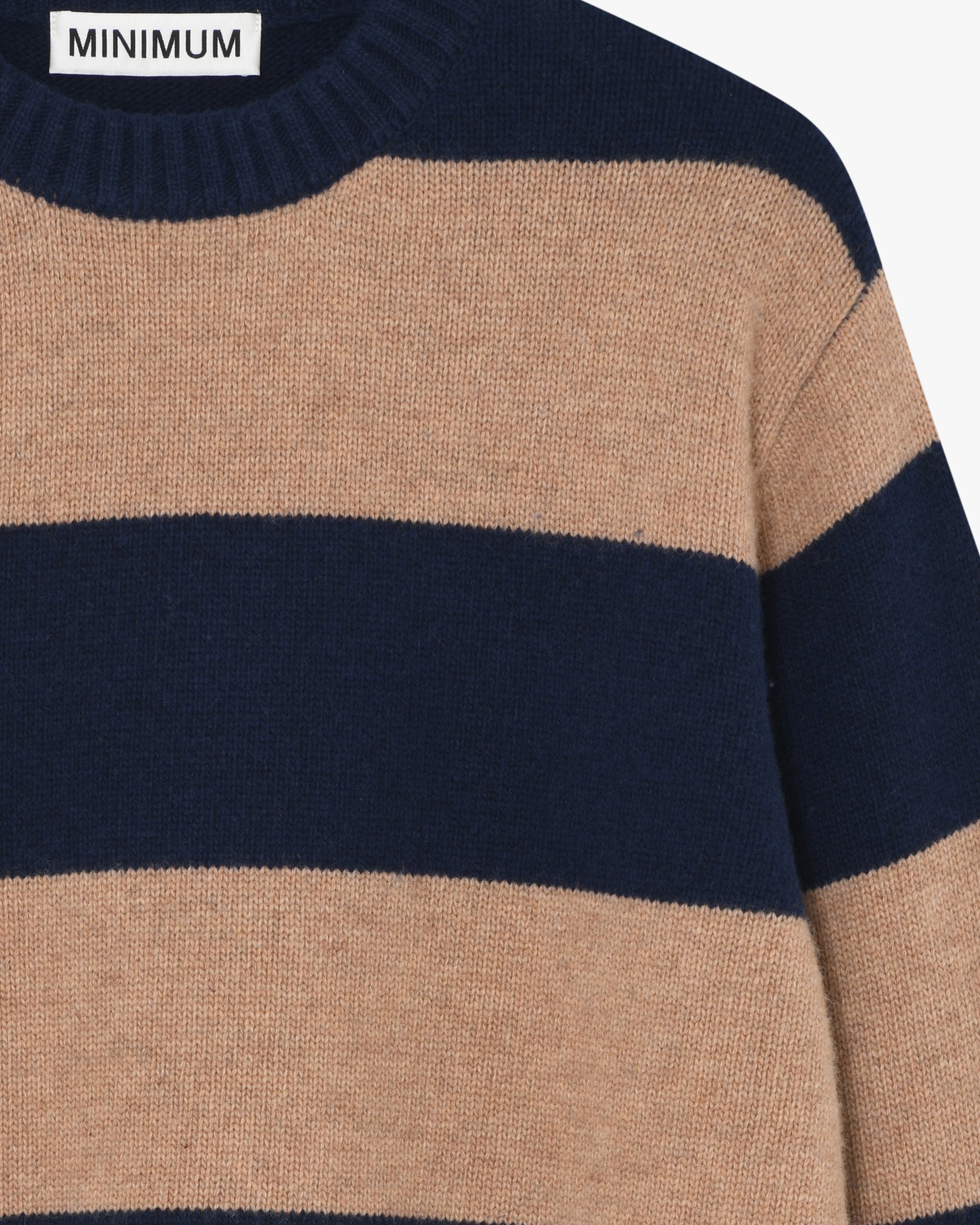 minimum male Daxan knit sweater 4133 Jumper 3922 Sky Captain