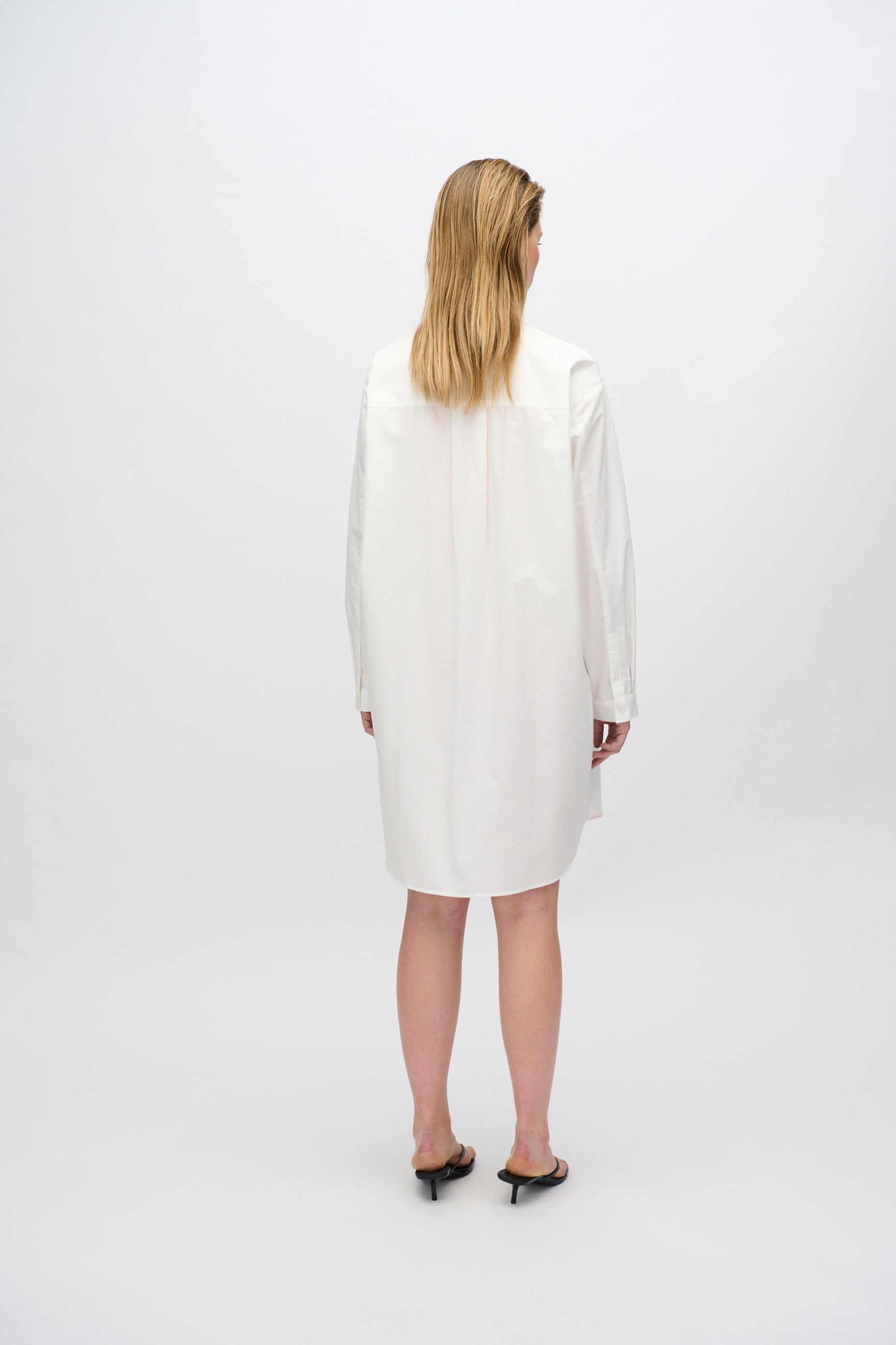 minimum female Hannah shirt-dress 4238 Midi Dress 0608 Coco Milk