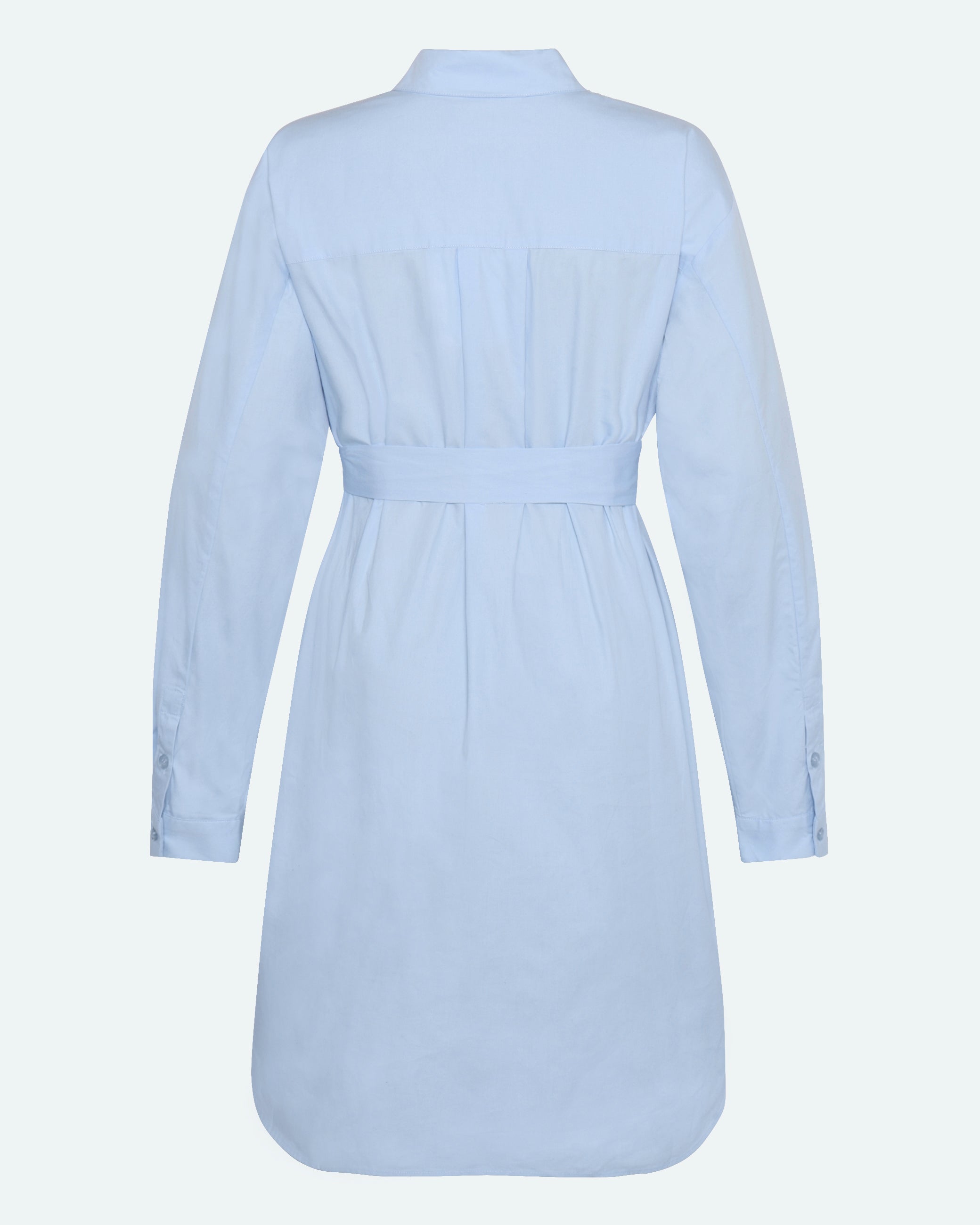 minimum female Hannah shirt-dress 4238 Midi Dress 1001 Light Blue