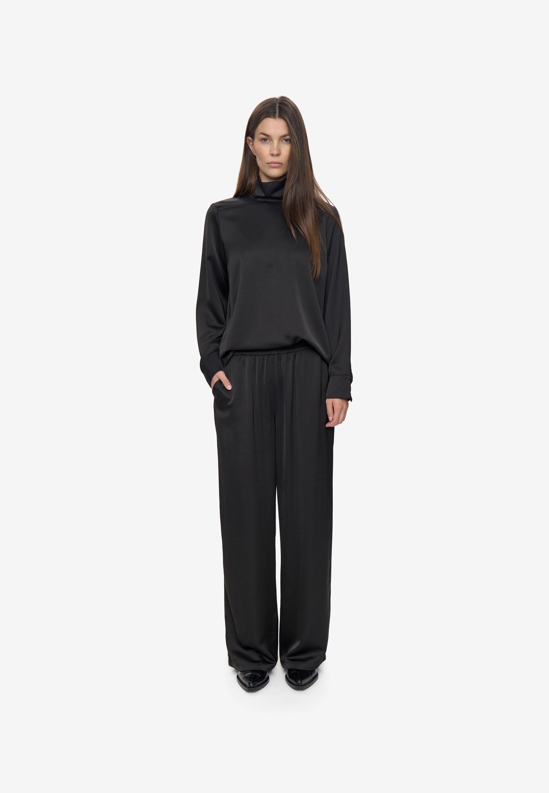 minimum female Hilda pants 4482 Casual Pants 999 Black