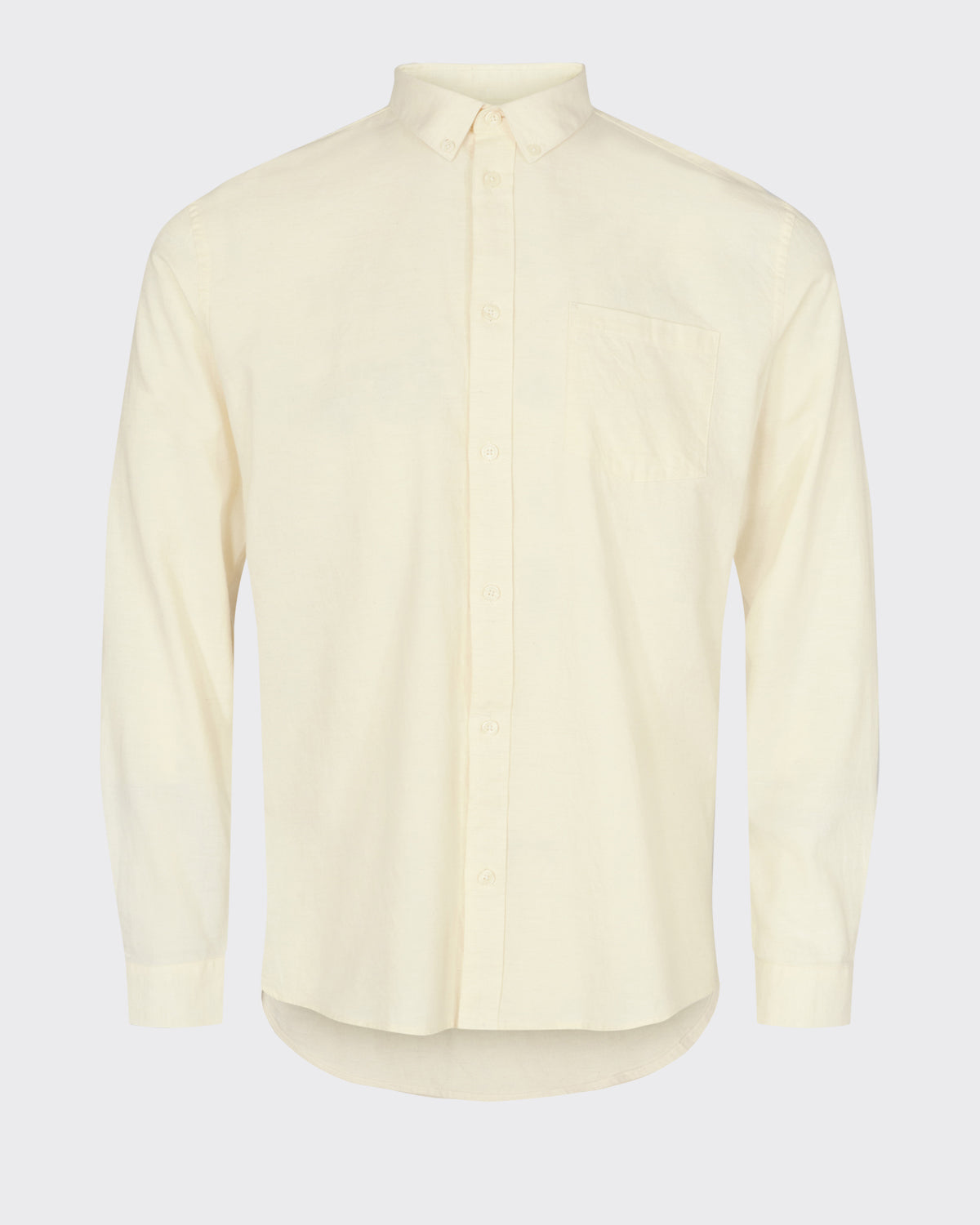 minimum male Jay 3.0 0063 Shirt Long Sleeved Shirt 004M Brokenwhite Melange