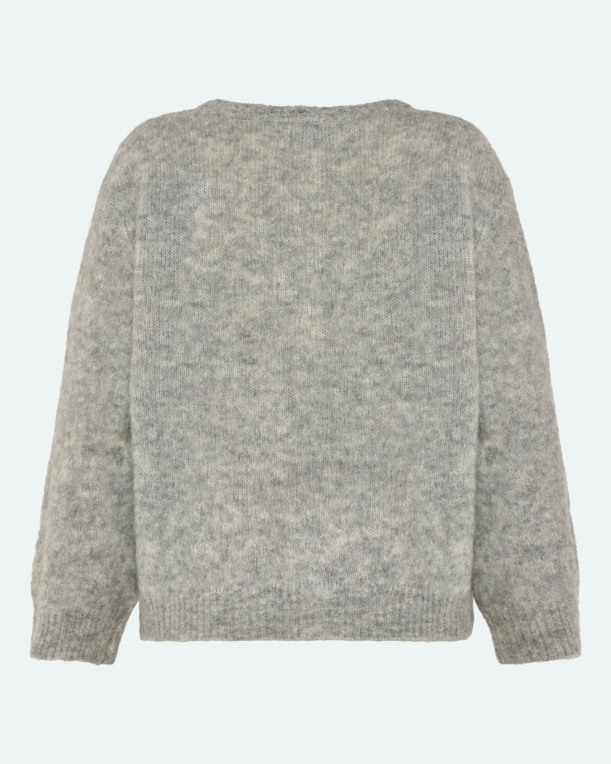 minimum female Kori Jumper 4450 Jumper 910M Light Grey Melange