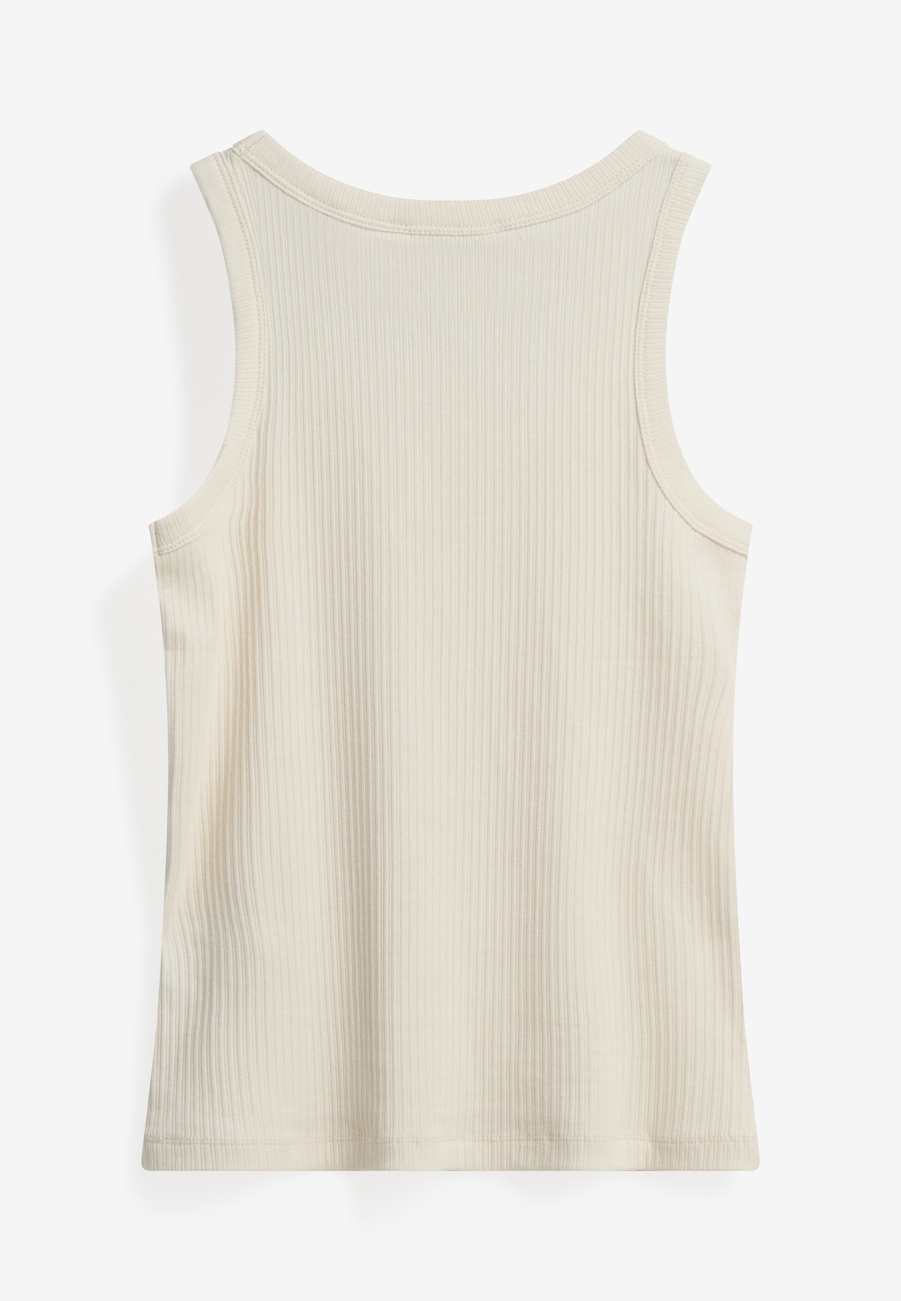 minimum female Lila tank top 4226 GOTS Gilet 0608 Coco Milk