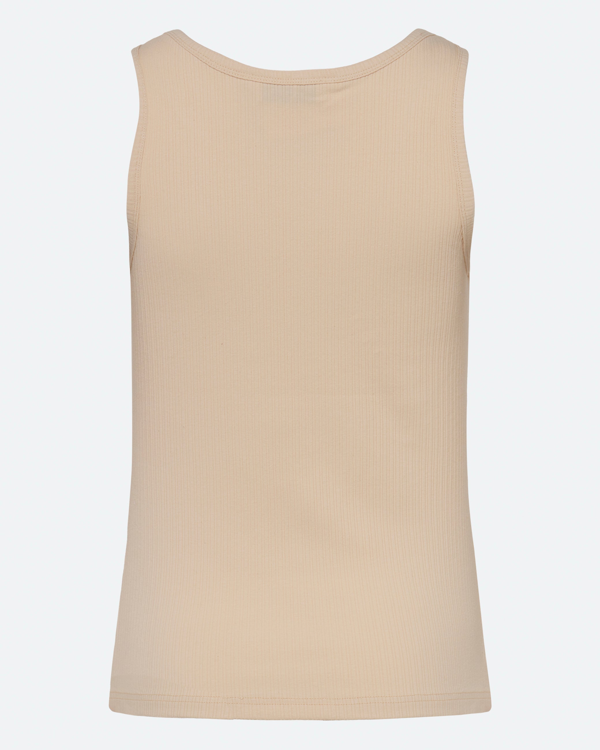 minimum female Lila tank top 4226 GOTS Gilet 1110 Creme De Peche