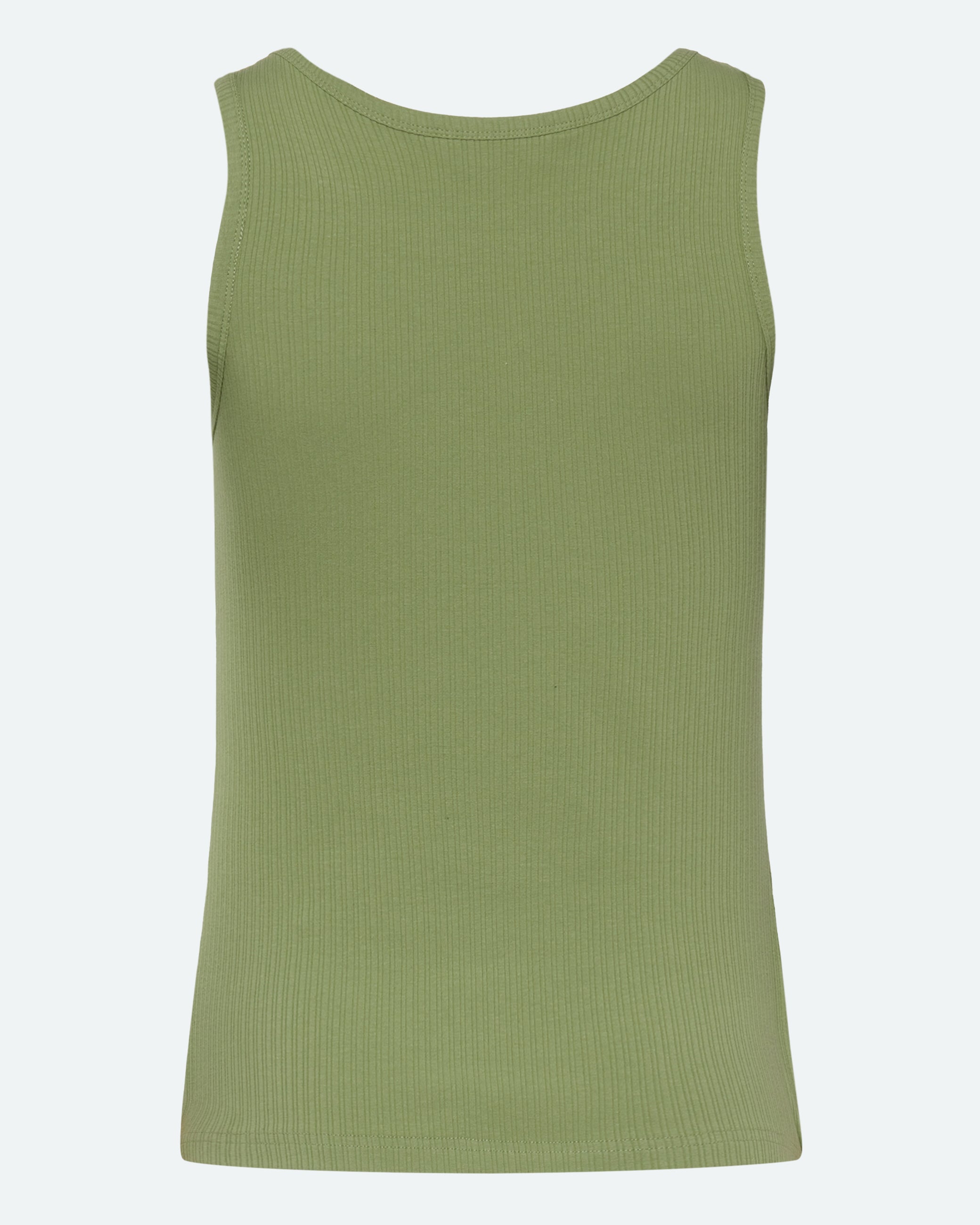 minimum female Lila tank top 4226 GOTS Gilet 6317 Quiet Green