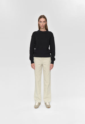 minimum female Mikala jumper G006 GOTS Jumper 999 Black