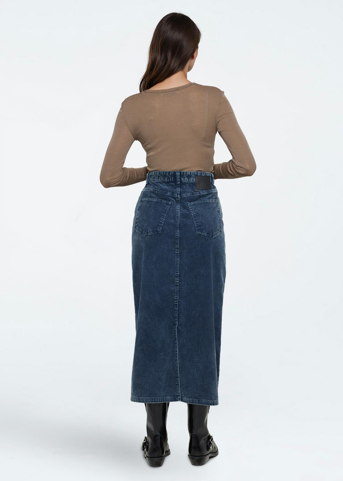 minimum female Natashas long sleeved t-shirt 3736 Jumper 1815 Shitake