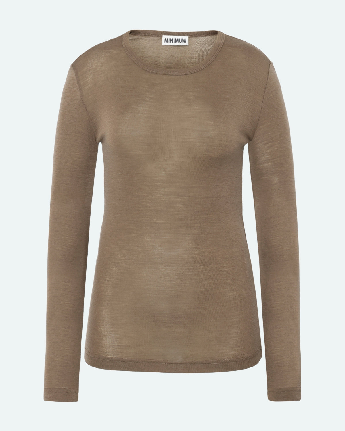 minimum female Natashas long sleeved t-shirt 3736 Jumper 1815 Shitake