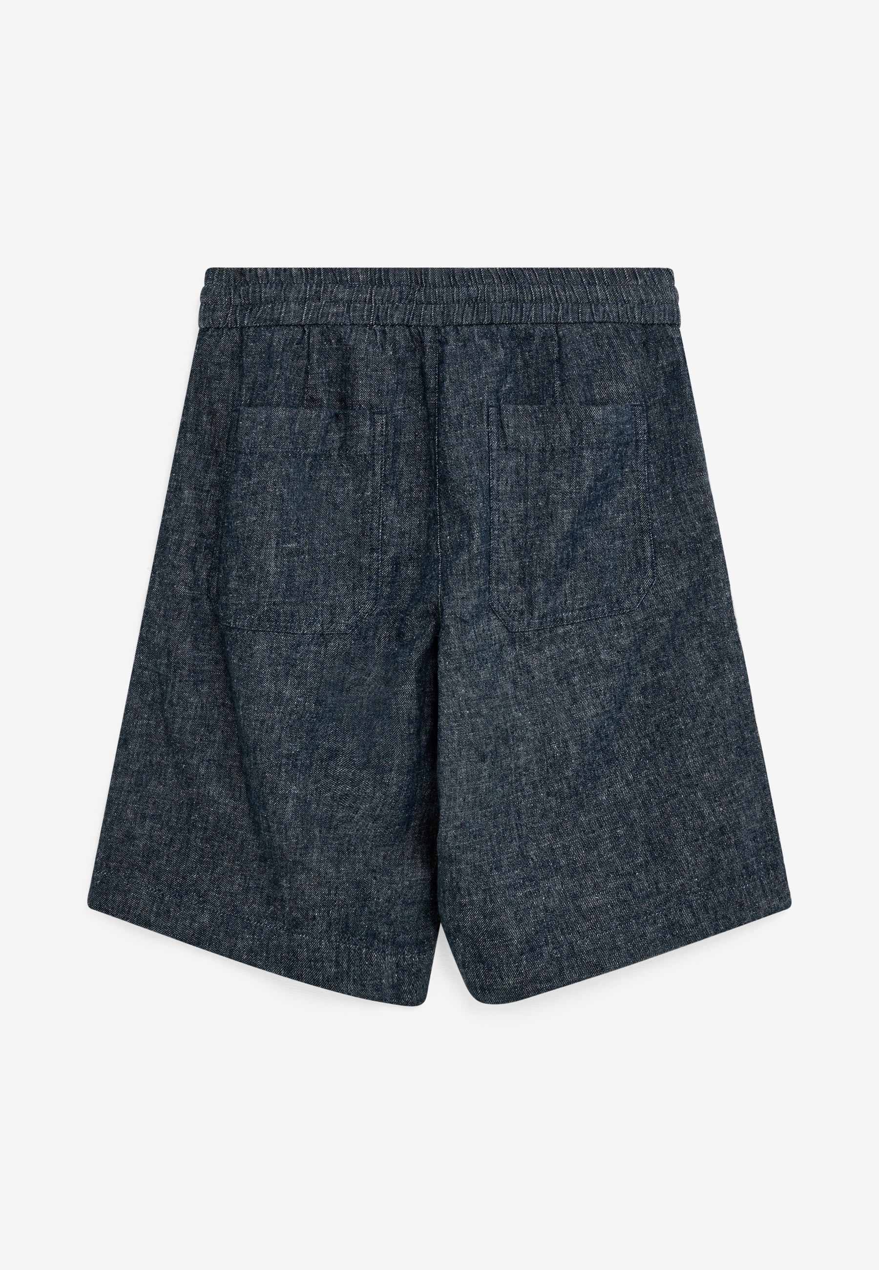 minimum male Raylan linen denim shorts 4128 Shorts 3922 Sky Captain