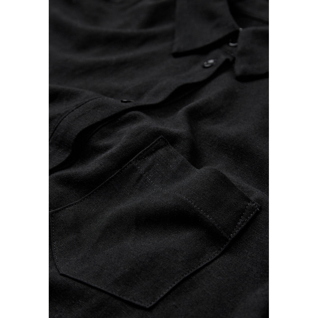 minimum female Sage short sleeved shirt 3069 Short Sleeved Shirt 999 Black