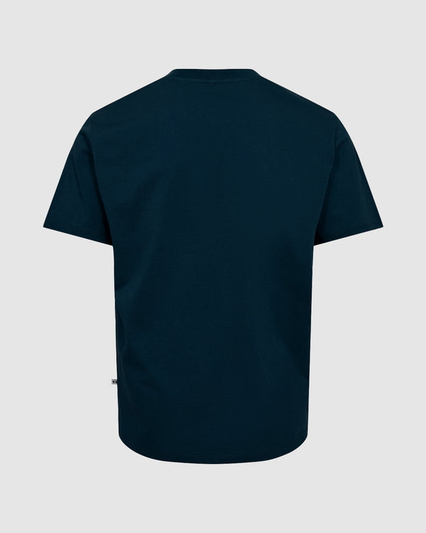 minimum male Aarhus G029 Short Sleeved T-shirt 687 Navy Blazer