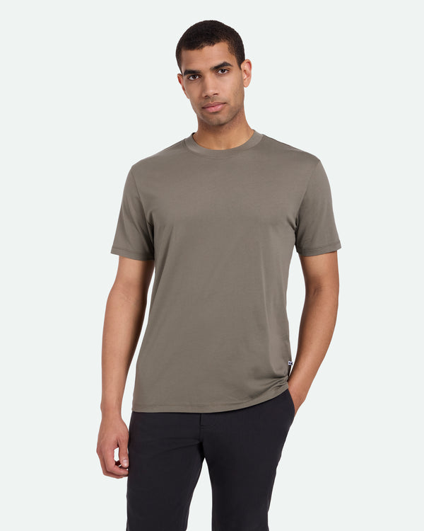 minimum male Aarhus Tee G029 Short Sleeved T-shirt 0515 Dusty Olive