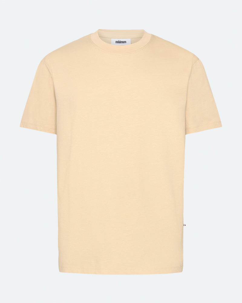 minimum male Aarhus Tee G029 Short Sleeved T-shirt 1105 Brown Rice