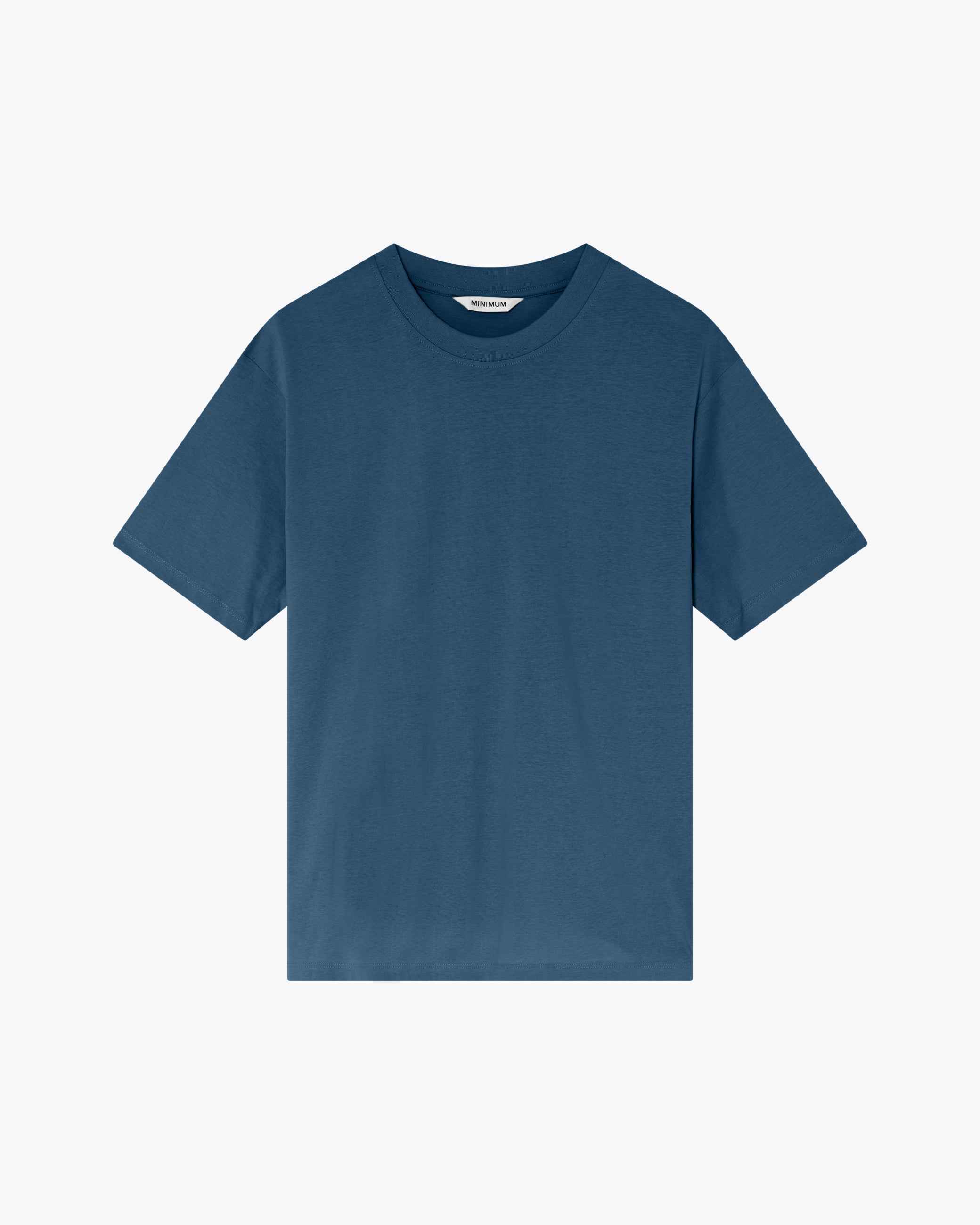 minimum male Aarhus short sleeved t-shirt G029 GOTS Short Sleeved T-shirt 2340 Blue Ashes