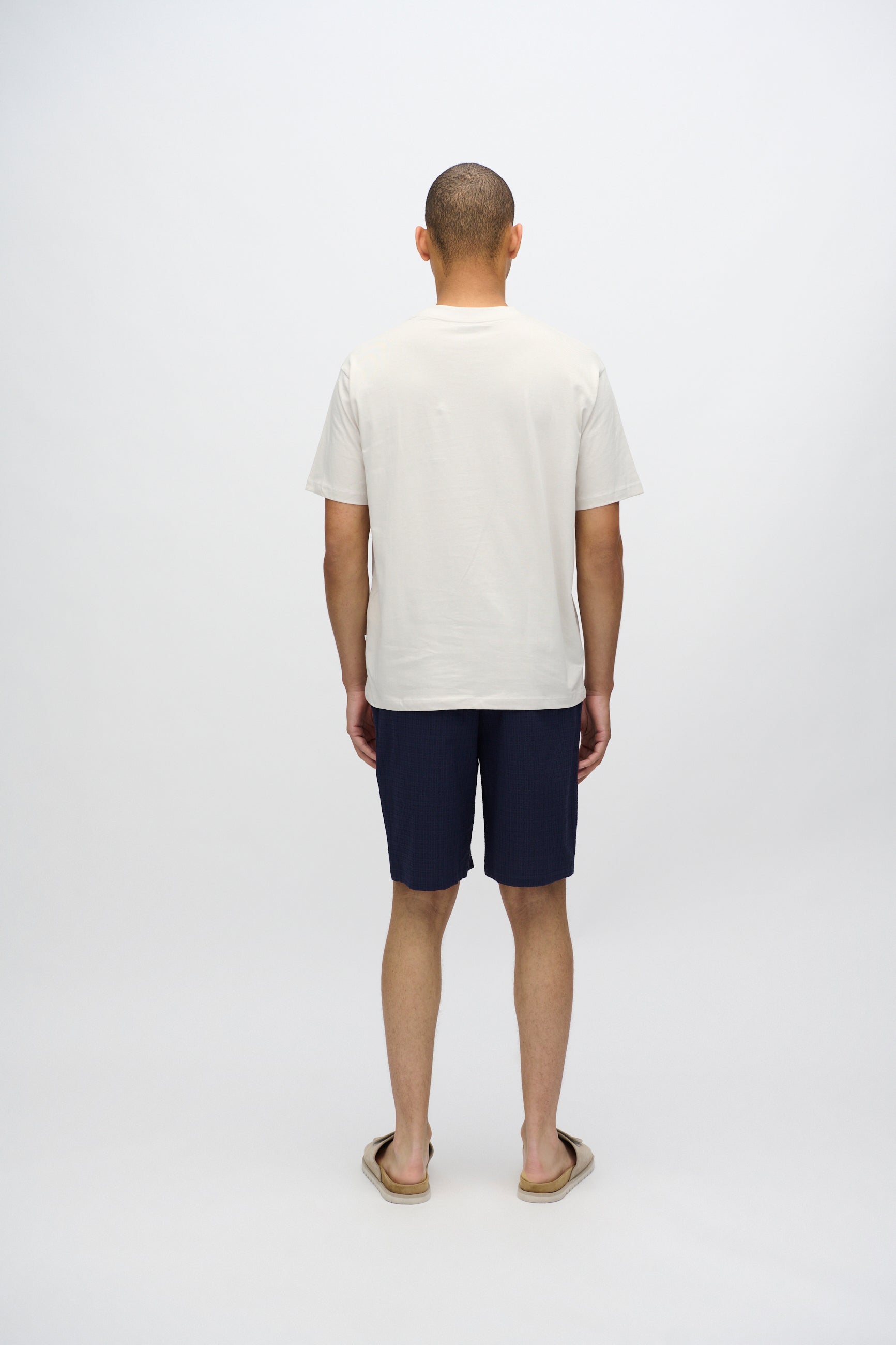 minimum male Aarhus short sleeved t-shirt G029 GOTS Short Sleeved T-shirt 4203 Vapor Blue