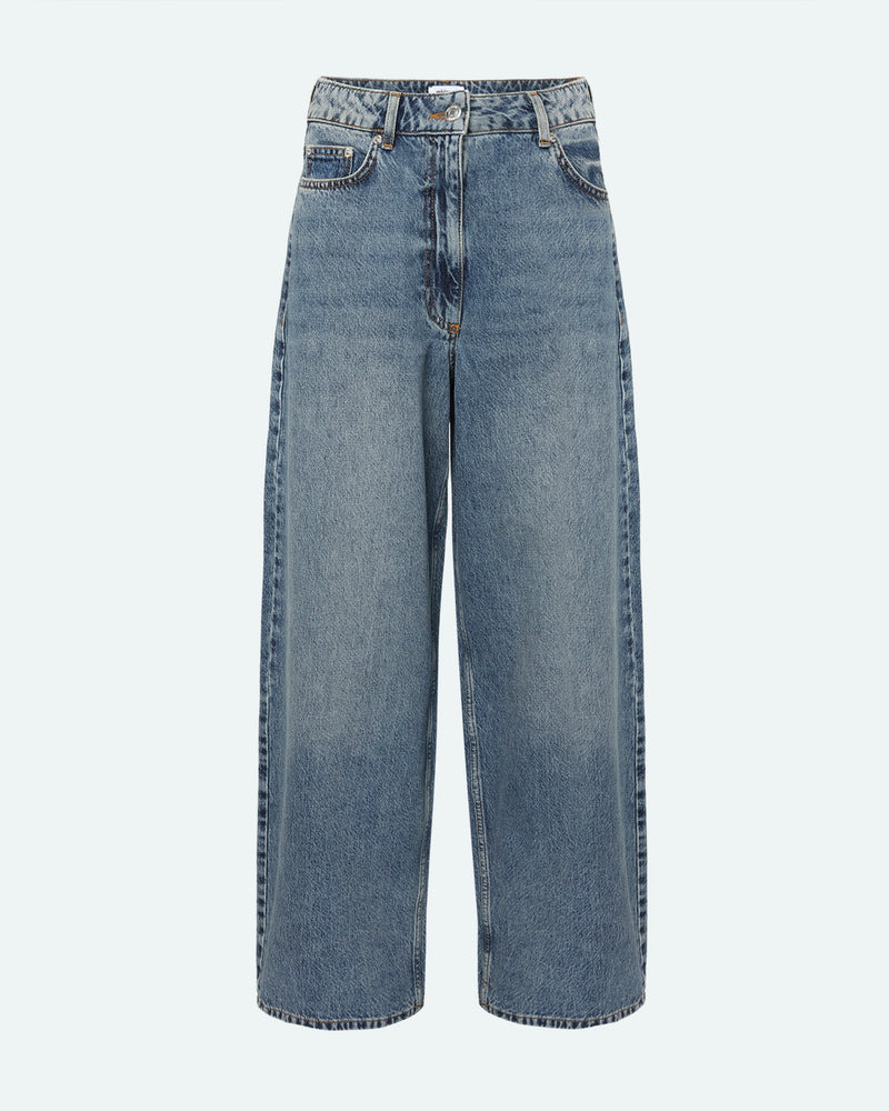 minimum female Aiyas 3731 Jeans Loose Jeans 1002 Medium Blue