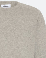 minimum male Alfredo 3912 Jumper 910M Light Grey Melange