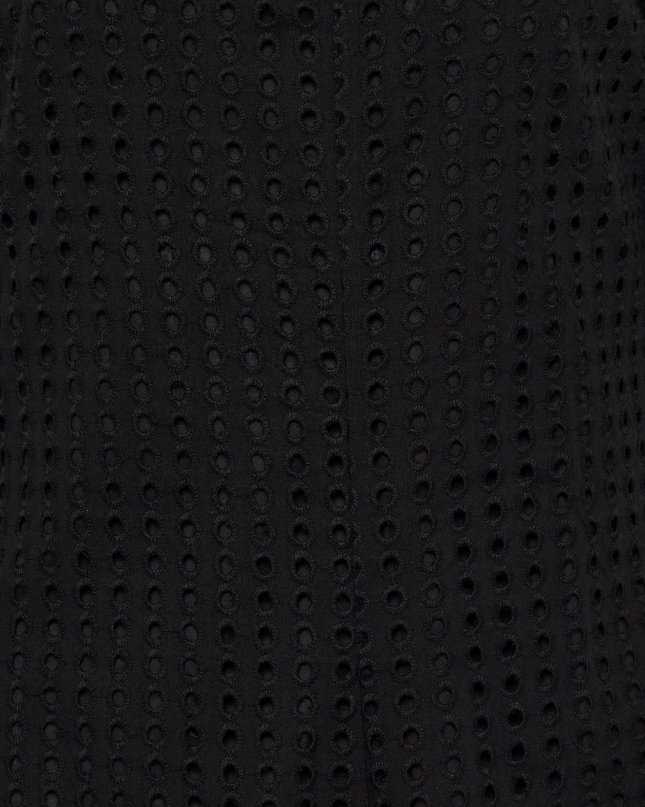 minimum female Alice midi dress in broderie anglaise 4258 Midi Dress 999 Black
