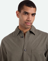 minimum male Alonso 3750 Shirt Long Sleeved Shirt 0515 Dusty Olive