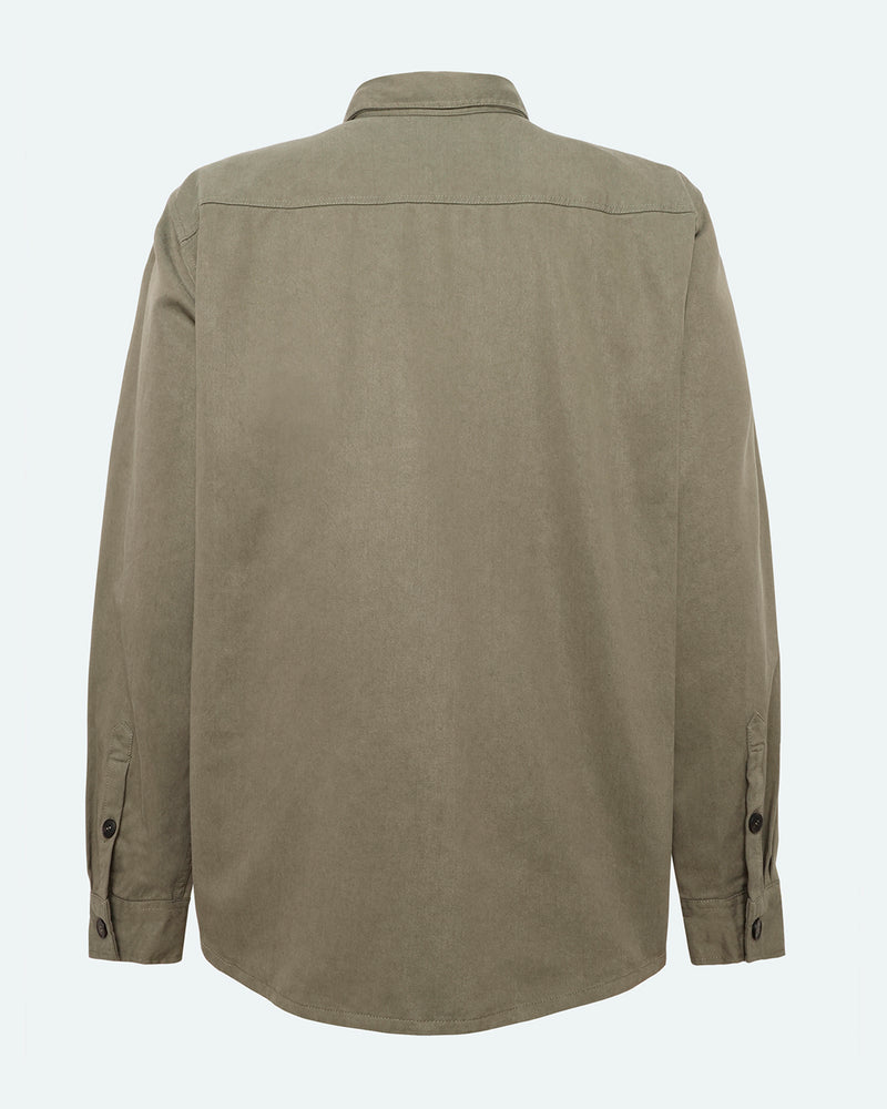 minimum male Alonso 3750 Shirt Long Sleeved Shirt 0515 Dusty Olive