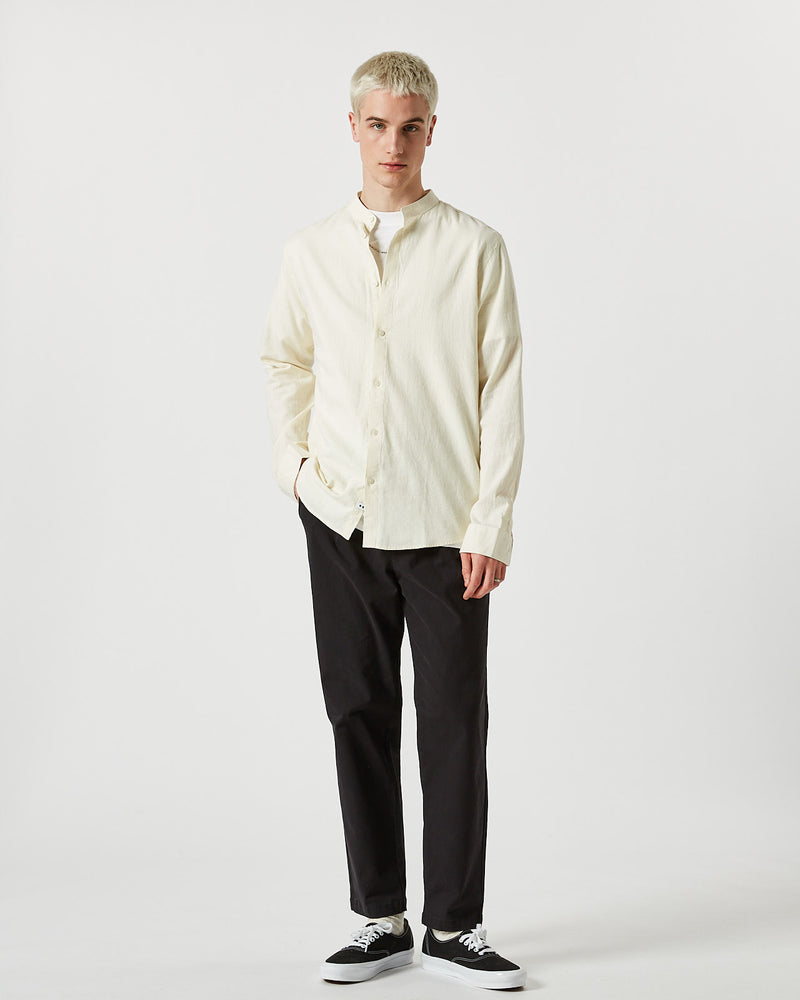 minimum male Anholt 2.0 0063 Shirt Long Sleeved Shirt 004M Brokenwhite Melange