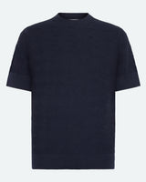 minimum male Aron knit t-shirt 4121 Short Sleeved T-shirt 3922 Sky Captain