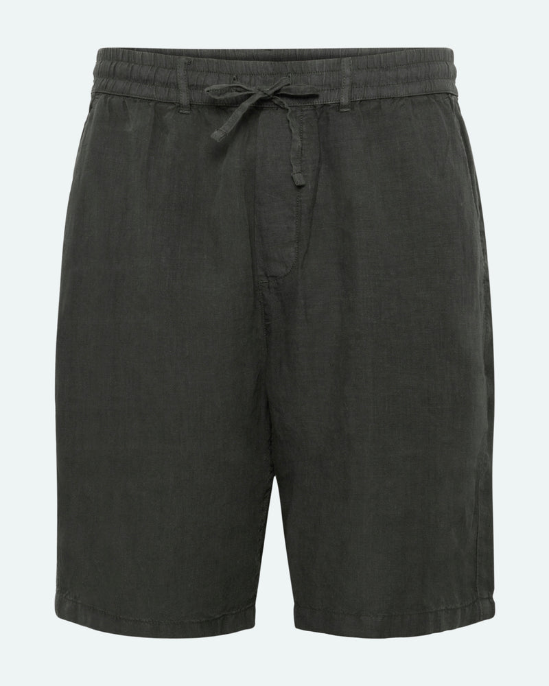 minimum male Atlas linen shorts 4115 Shorts 0506 Black Ink