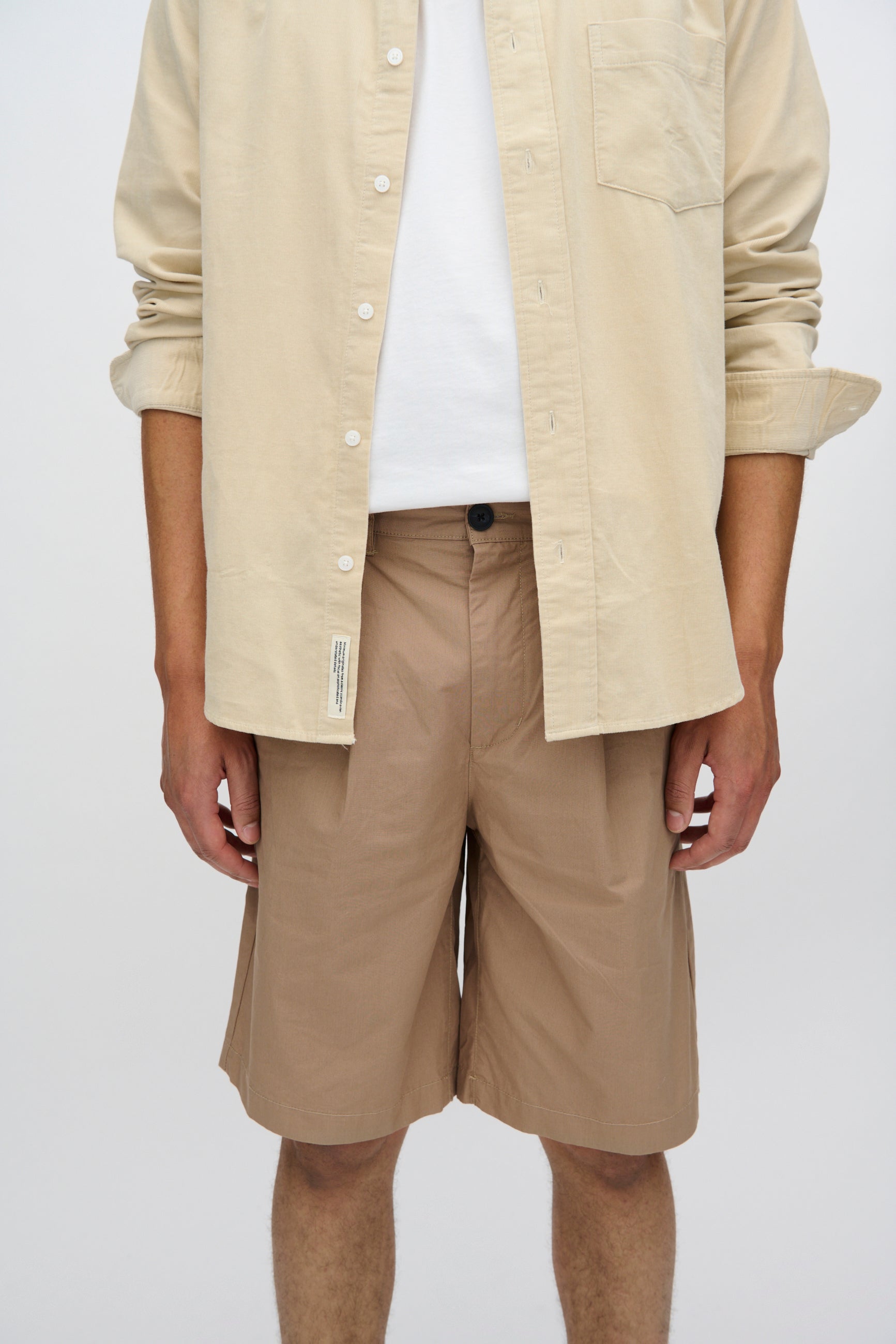 minimum male Baker shorts 4189 Shorts 1609 Greige