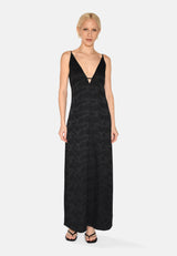 minimum female Bella maxi dress 4163 Maxi Dress 999 Black