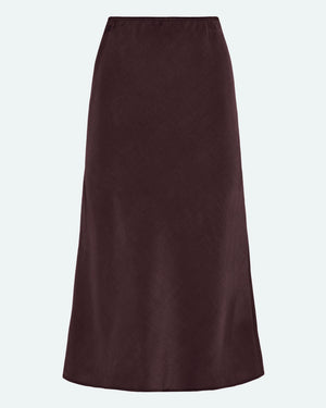 minimum female Beryls satin skirt 3780 Maxi Skirt 1619 Fudge
