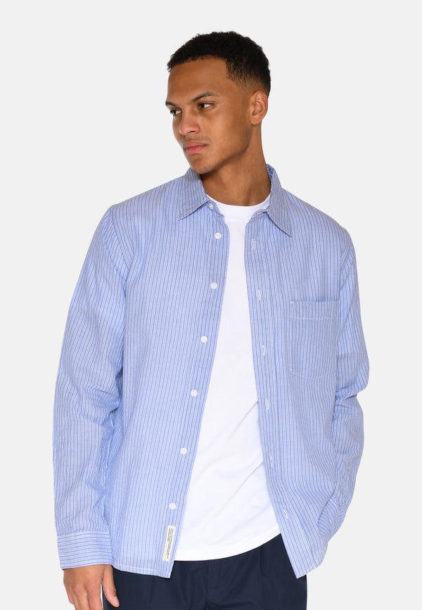 minimum male Colt long sleeved reg shirt 4145 Long Sleeved Shirt 3929 Blue Horizon