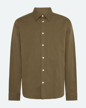 minimum male Curtis long sleeved shirt 4169 Long Sleeved Shirt 1815 Shitake