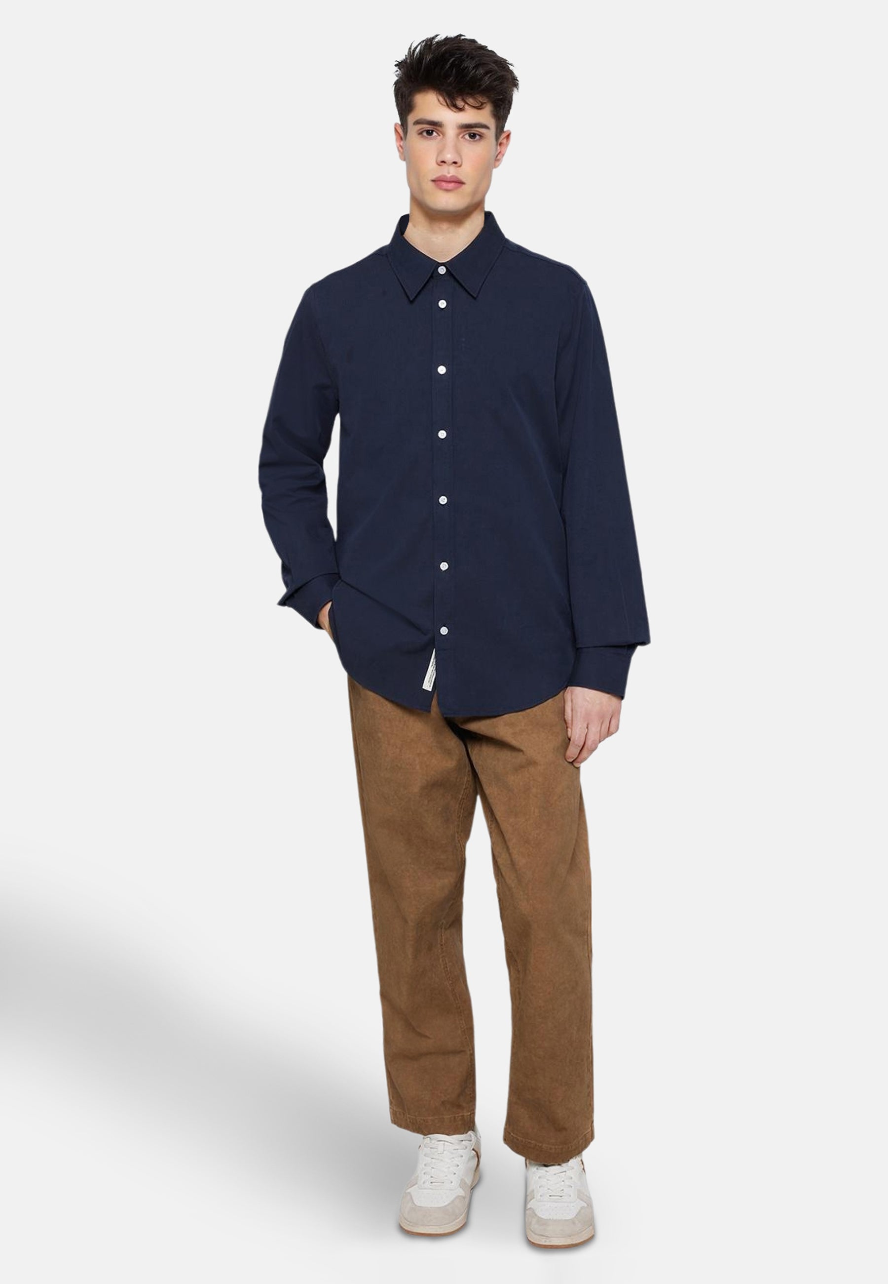 minimum male Curtis long sleeved shirt 4169 Long Sleeved Shirt 3922 Sky Captain