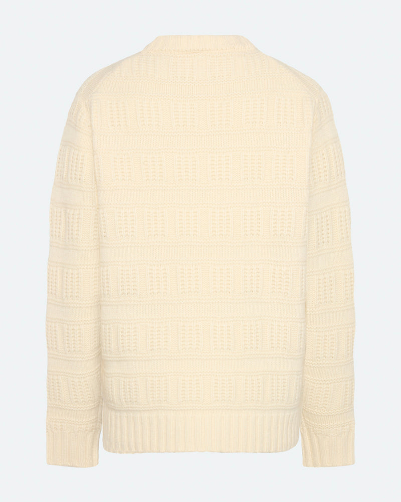 minimum male Daxan 3967 Knit Jumper 0608 Coco Milk