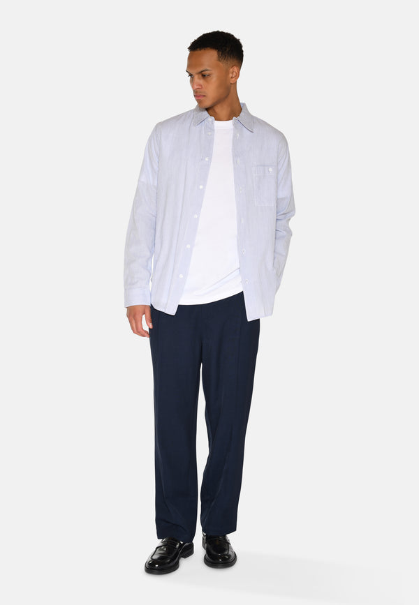 minimum male Duke long sleeved shirt 4278 Long Sleeved Shirt 3922 Sky Captain