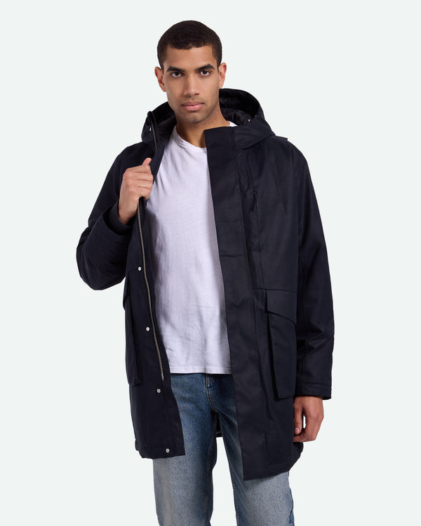 minimum male Eiwind 3696 Outerwear Outerwear 999 Black