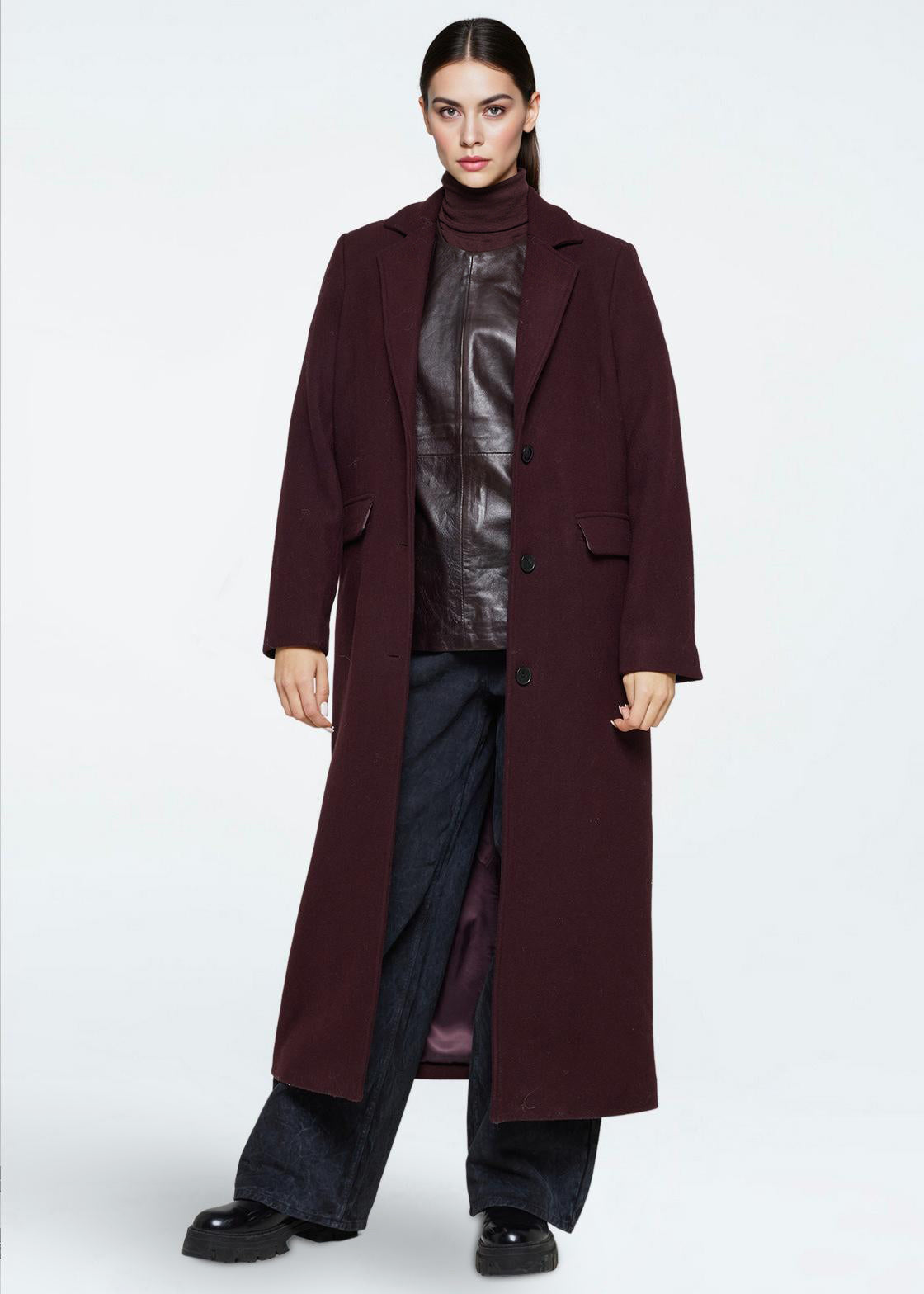 minimum female Eloises coat 3703 Outerwear 1619 Fudge