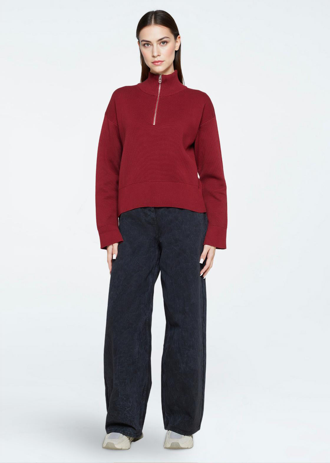 minimum female Fionas 3057 Jumper Jumper 1534 Merlot