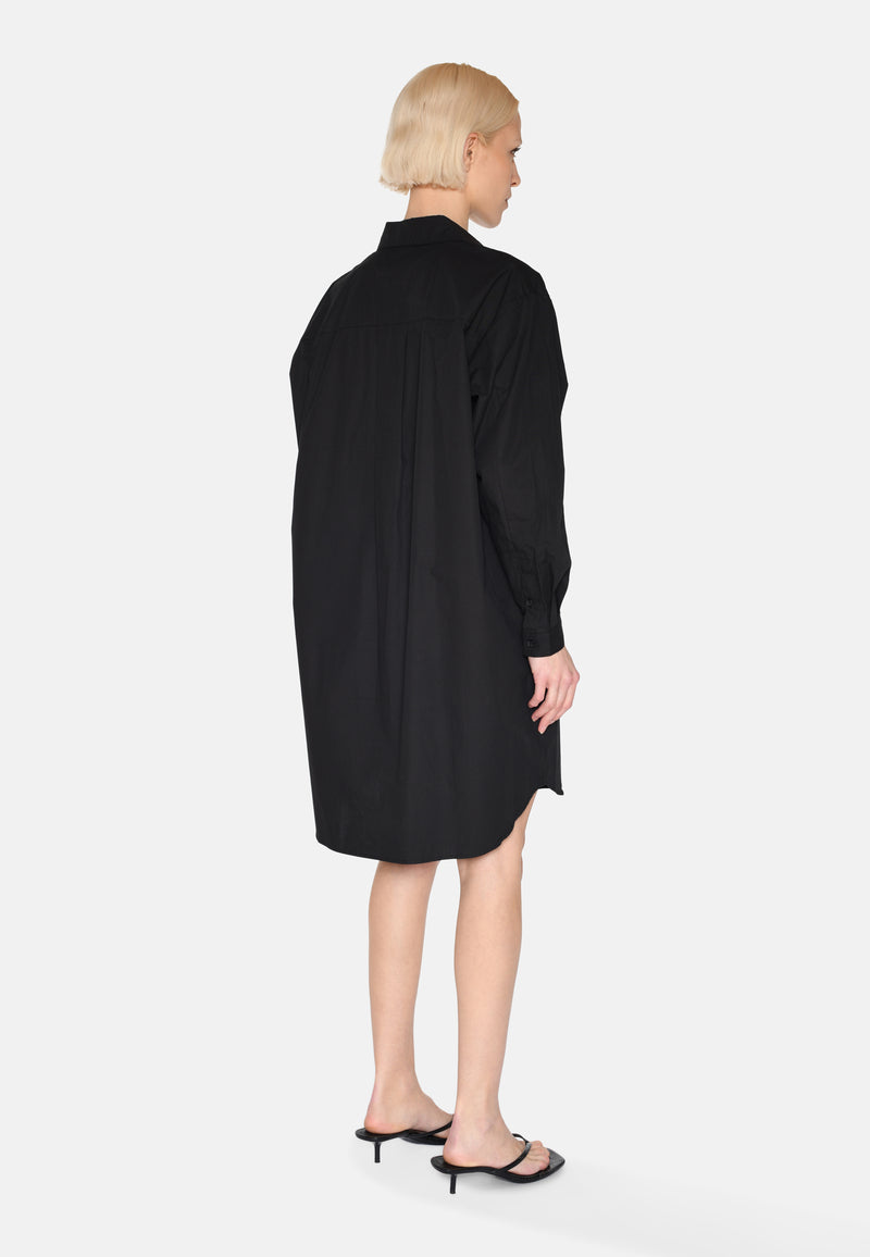 minimum female Hannah shirt-dress 4238 Midi Dress 999 Black